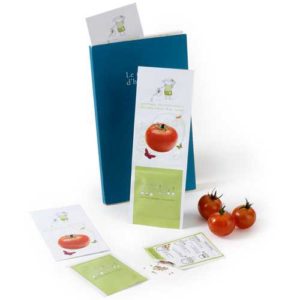 Graines en marque page