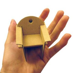 Miniature du "Fauteuil Carton"
