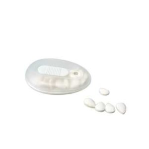 BOITE DE BONBONS BLANC TRANSPARENT
