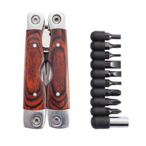 Outil multifonctions avec manche en bois