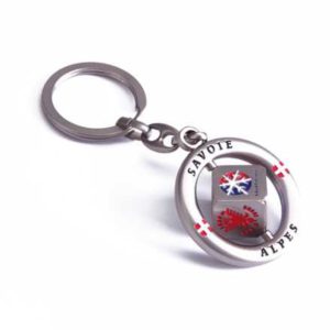 Porte-clés cube tournant