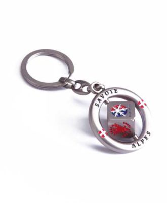 Porte-clés cube tournant