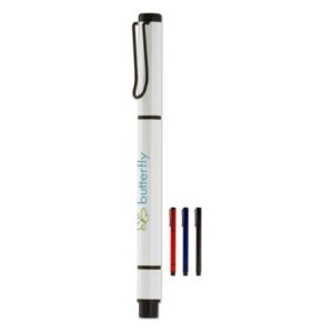 Ballpen with textmarker 2in1