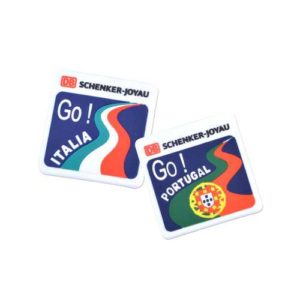 MAGNET PVC 2D - 40x20 mm