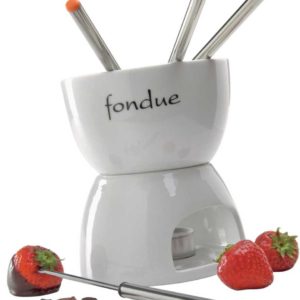 Service à fondue au chocolat