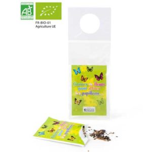 Graines en sachet accroche porte