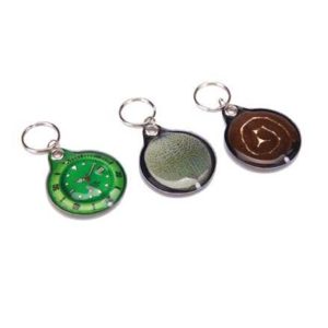 Porte-clés pvc avec lumiére LED