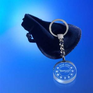 Porte clés lumineux rond