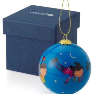 Boule de Noël Unicef