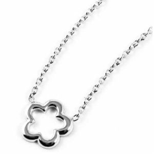 Collier argent