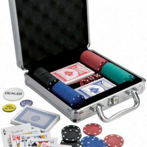Valisette de jeux en métal