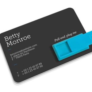 Stick-it™, clé USB prête-à-coller