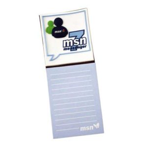 MAGNET BLOC NOTE PVC