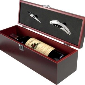 Coffret pour bouteille de vin