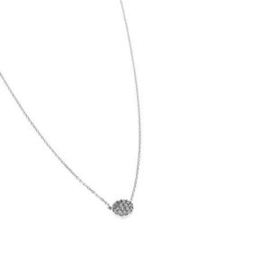 Collier or blanc