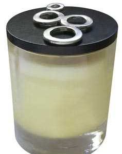 Capot bois bulles argentées