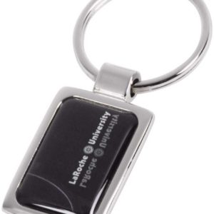 Porte-clés rectangle avec doming