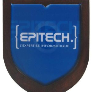 Plaque écusson