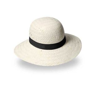 Chapeau paille blanche