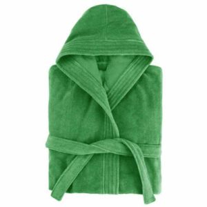 Peignoir capuche