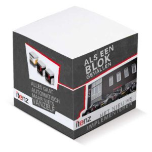 Cube pad White