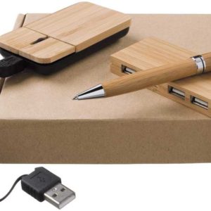 Set informatique en bambou