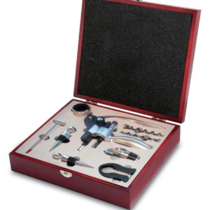 Coffret à vin 9 pièces