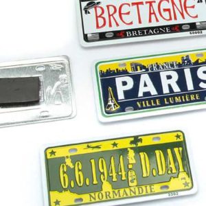 Magnets plaques d’immatriculation