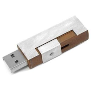 Clé USB 2 Go rétractable -