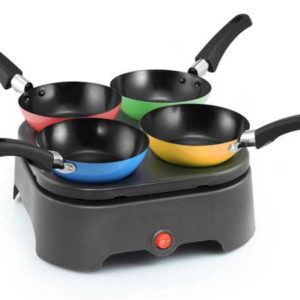 SET WOK 4 PERSONNES