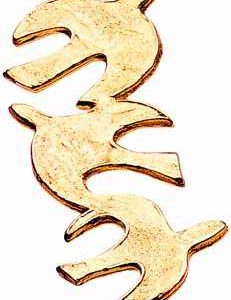 Broche Trois colombes