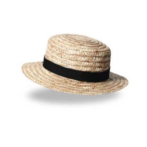 Chapeau paille dorée