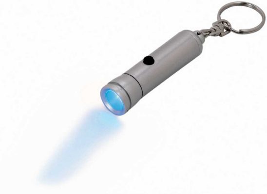 Porte-clés mini torche led