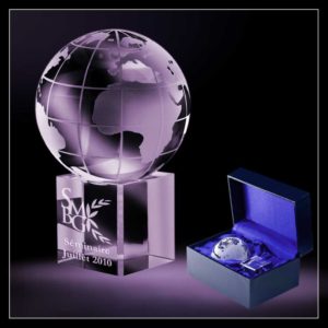 Trophée en Cristal