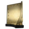 Trophée Laiton Massif