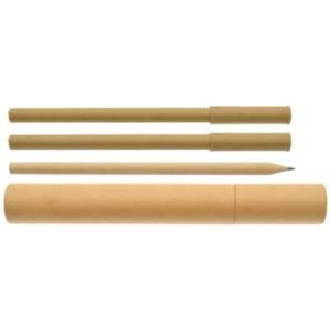 SET CRAYON ET 2 STYLOS NATUREL