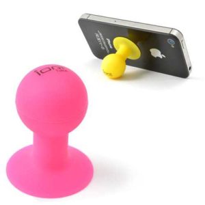 SUPPORT DE SMARTPHONE VENTOUSE SILICONE PHONE-BALL