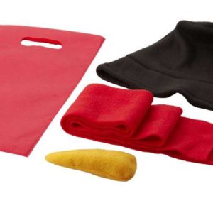 SET BONHOMME DE NEIGE MULTICOLORE