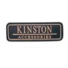 PATCH PVC A COUDRE - 70x50 mm