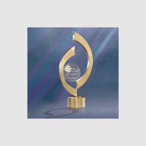 TROPHÉE MÉTAL TWIN OR