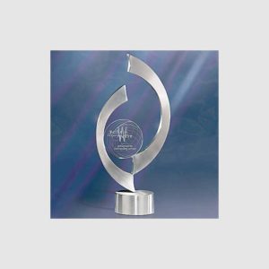 TROPHÉE MÉTAL TWIN ARGENT PM