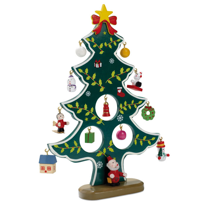 Sapin de Noël de décoration Woodtree Sapin de Noël de décoration Woodtree