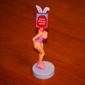 B-Somebody's - Personnage Porte-Photo Fille Lapine