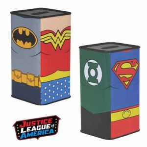 Tirelire Metallique Justice League