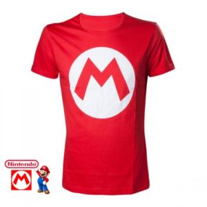 T-Shirt Mario Nintendo Logo M : XL