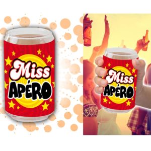 Verre Canette Miss Apero
