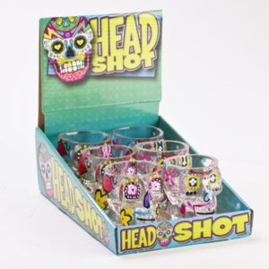 Lot de 6 Shooters Tetes de Mort