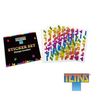 Lot de 147 Stickers Tetris