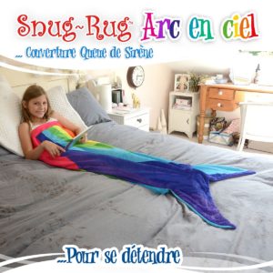 Snug Rug Queue de Sirene Multicolore