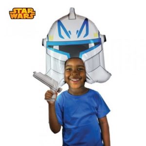 Perruque Gonflable Star Wars - Clone Trooper